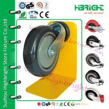 trolley wheel with brake